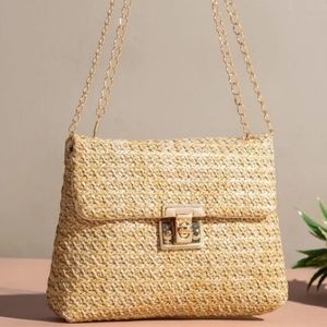 Mini Straw Boho Bag✨️